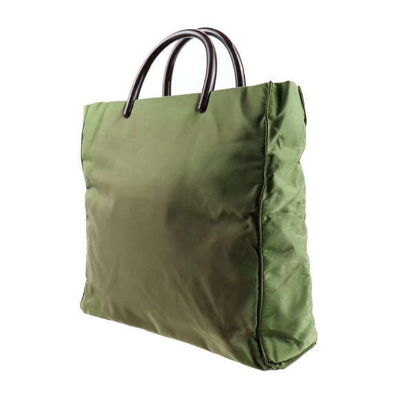 Prada Green Nylon Tote Bag - Picture 1 of 9